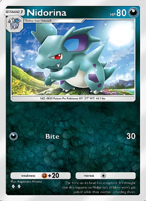 Image of the card Nidorina