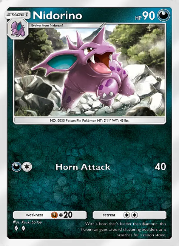 Image of the card Nidorino