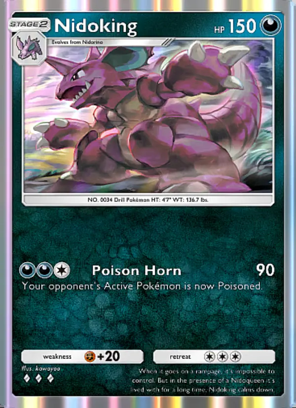 Image of the card Nidoking