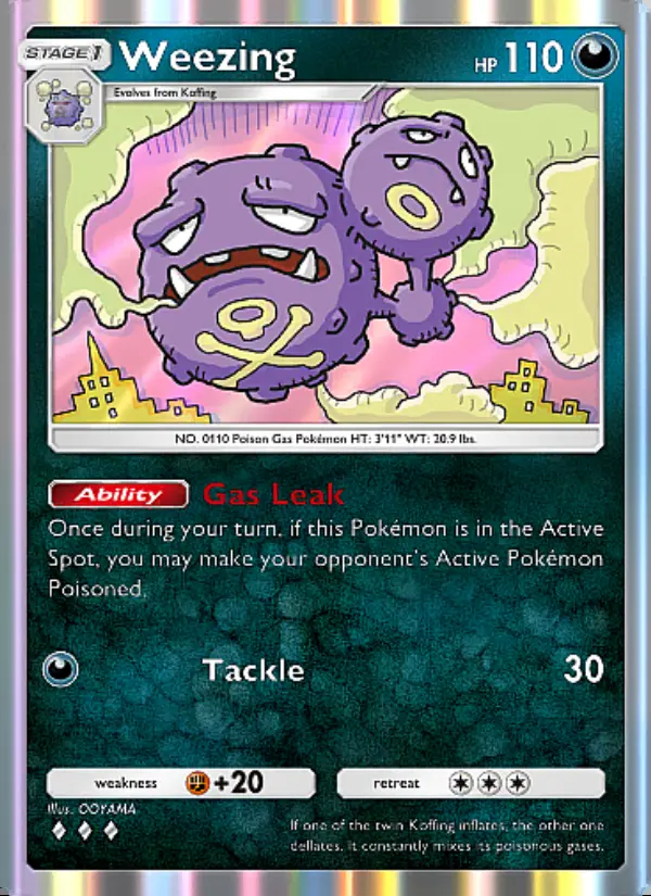 Image of the card Weezing