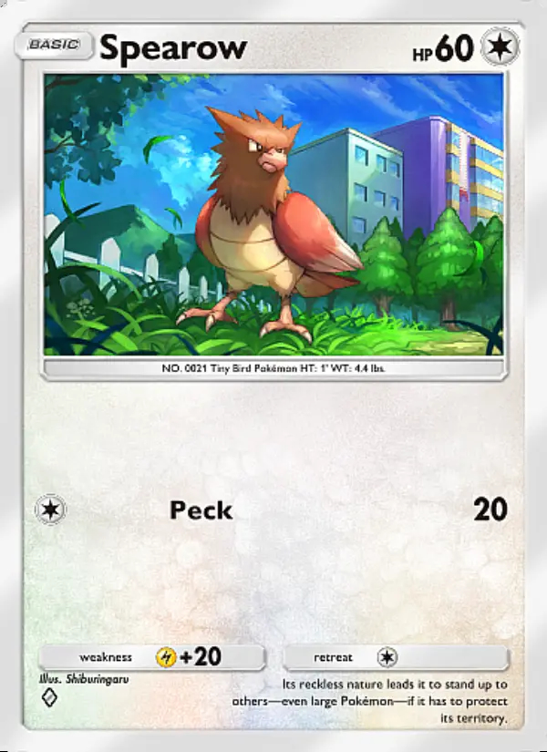 Image of the card Spearow