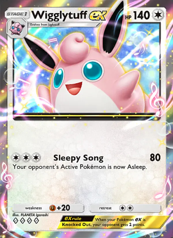 Image of the card Wigglytuff ex