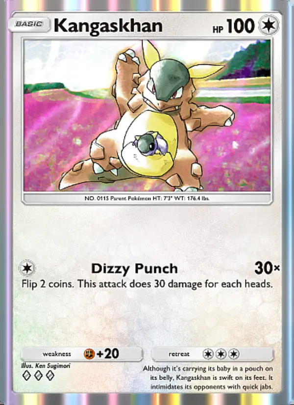 Image of the card Kangaskhan