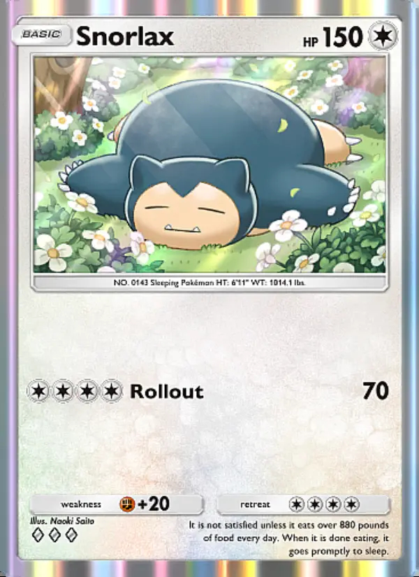 Image of the card Snorlax