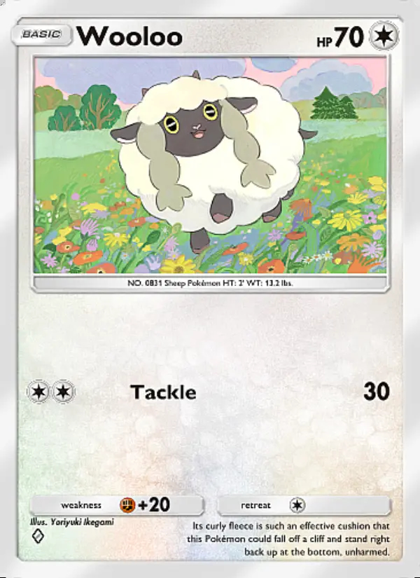 Image of the card Wooloo