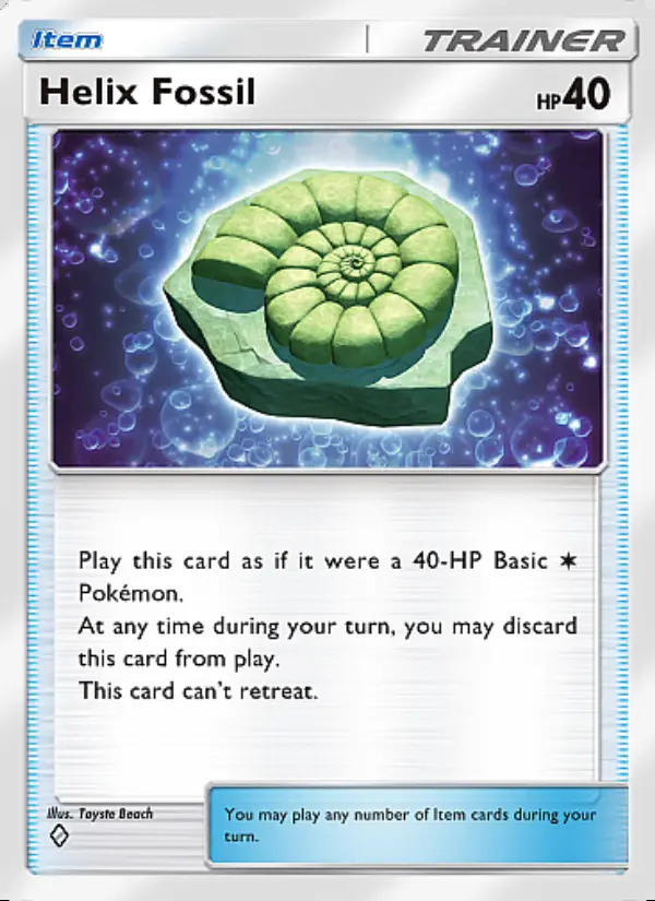 Image of the card Helix Fossil