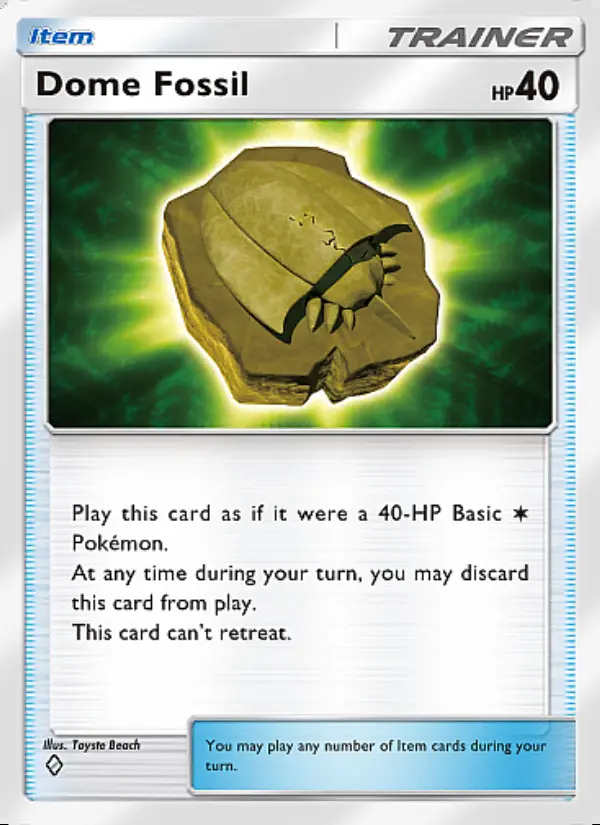 Image of the card Dome Fossil