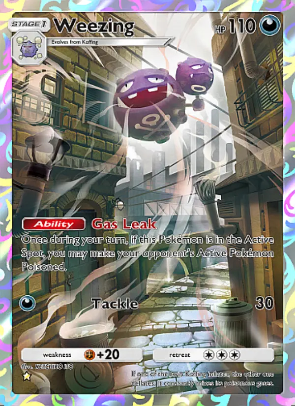 Image of the card Weezing