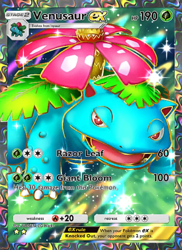 Image of the card Venusaur ex