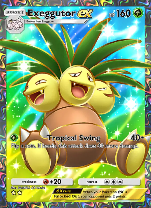 Image of the card Exeggutor ex