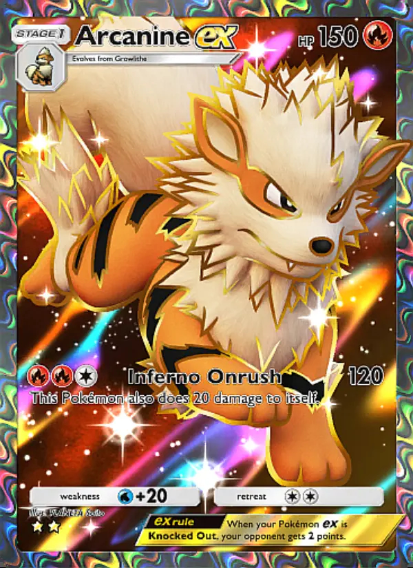 Image of the card Arcanine ex