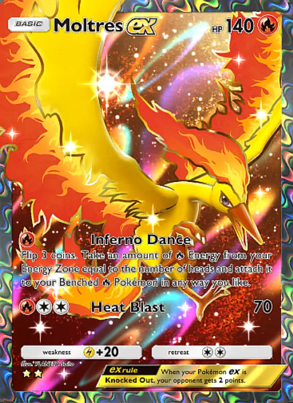 Image of the card Moltres ex