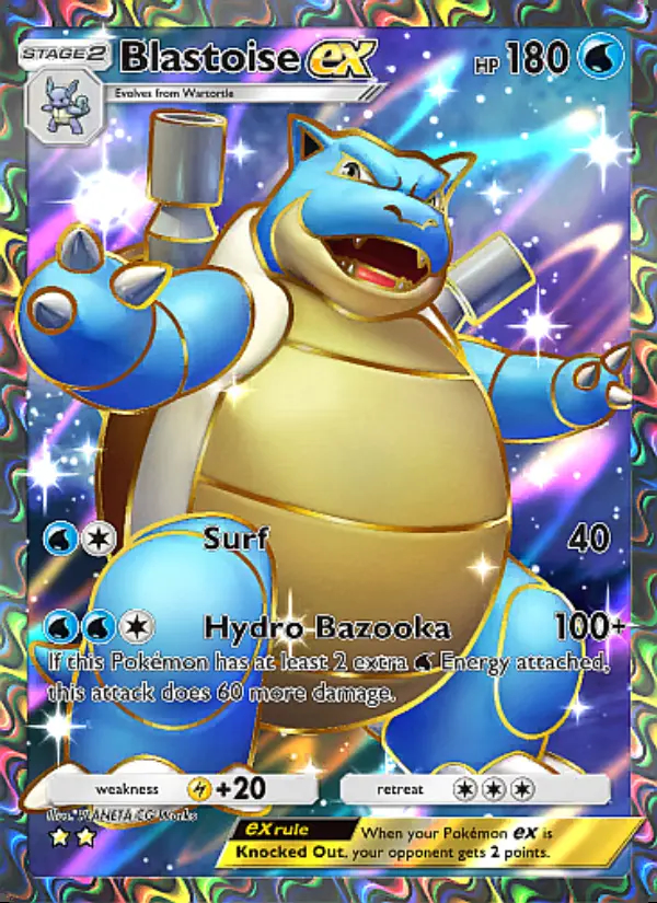 Image of the card Blastoise ex