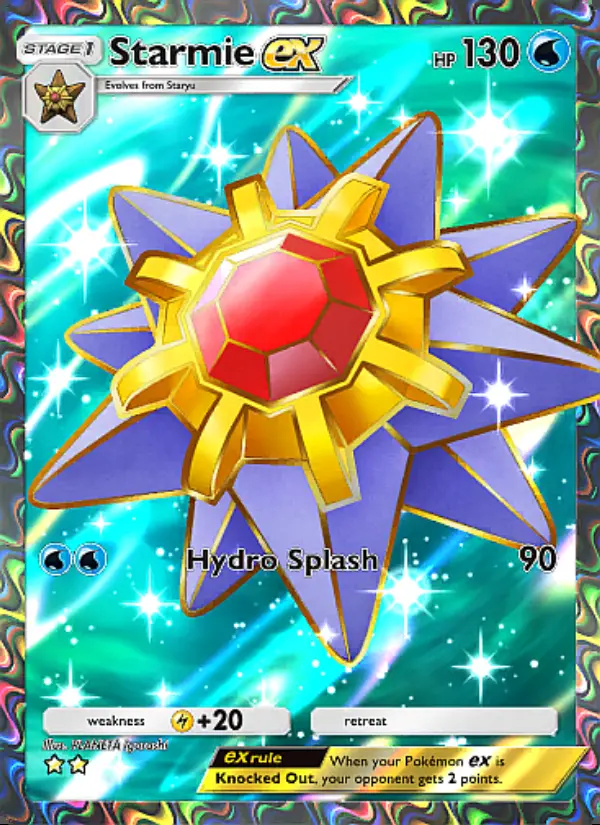 Image of the card Starmie ex