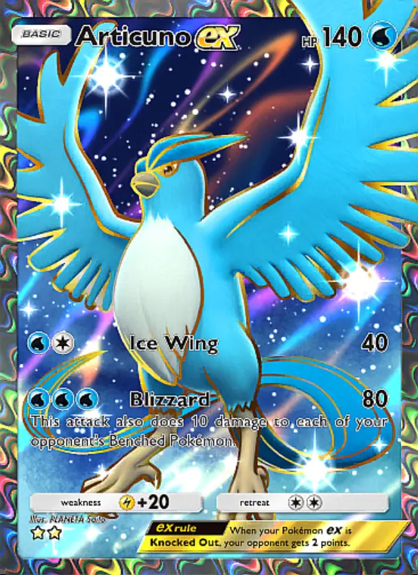 Image of the card Articuno ex