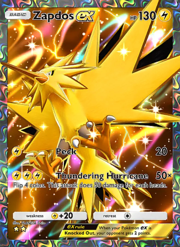 Image of the card Zapdos ex