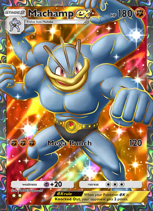 Image of the card Machamp ex