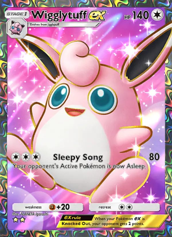 Image of the card Wigglytuff ex