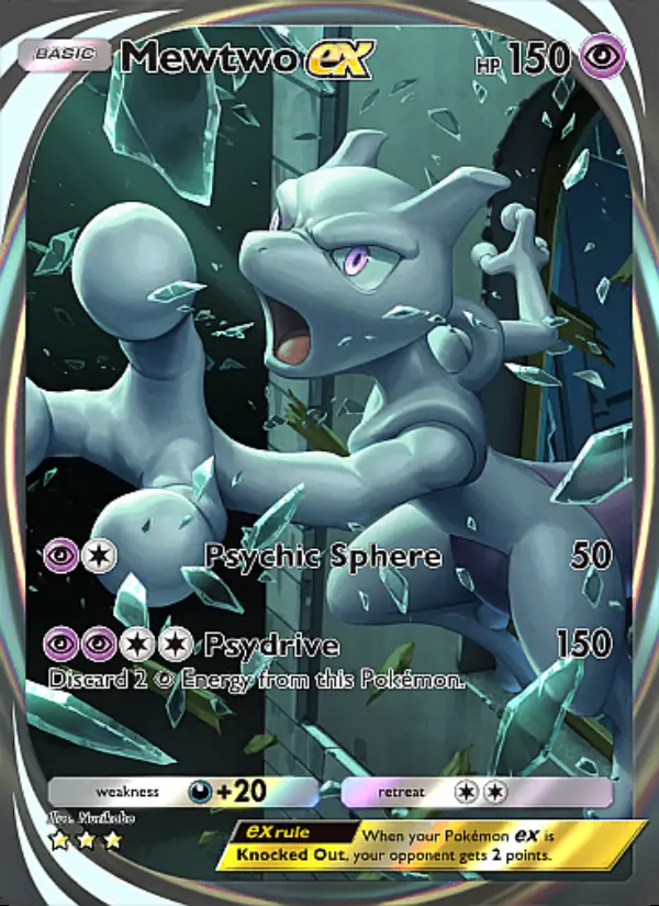 Image of the card Mewtwo ex