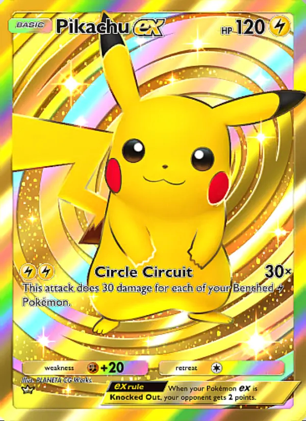 Image of the card Pikachu ex