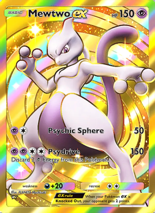 Image of the card Mewtwo ex