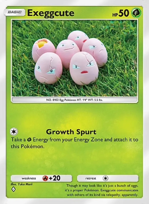 Image of the card Exeggcute