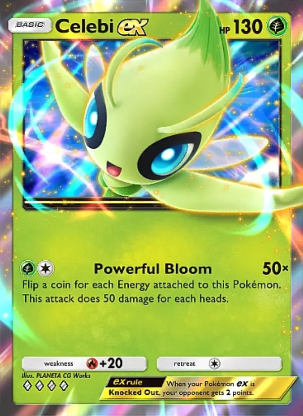 Image of the card Celebi ex