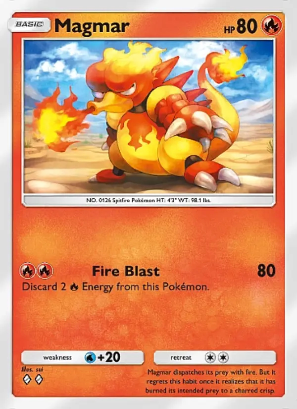 Image of the card Magmar