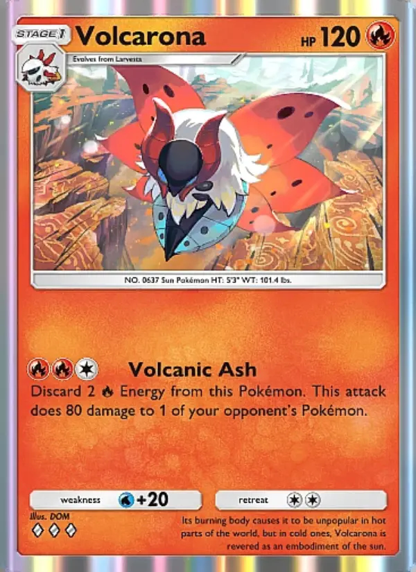 Image of the card Volcarona