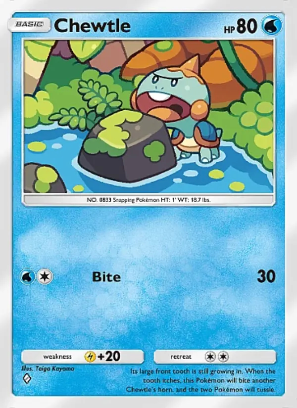 Image of the card Chewtle