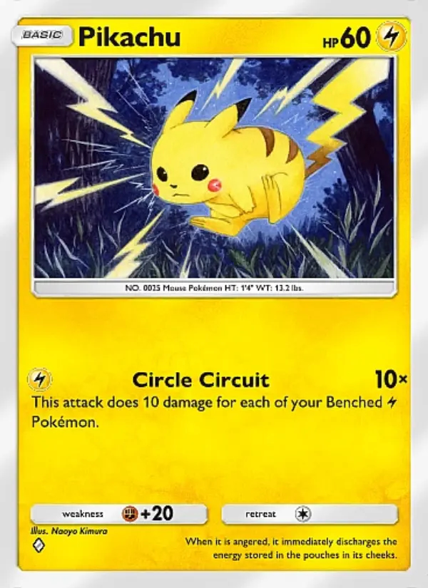 Image of the card Pikachu