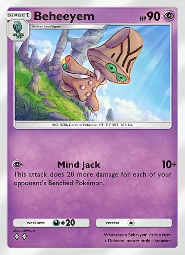 Image of the card Beheeyem