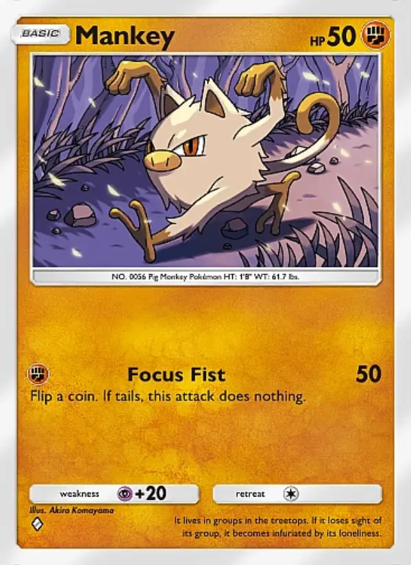 Image of the card Mankey