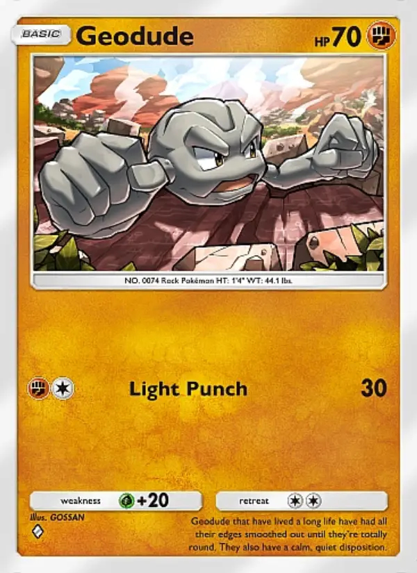 Image of the card Geodude