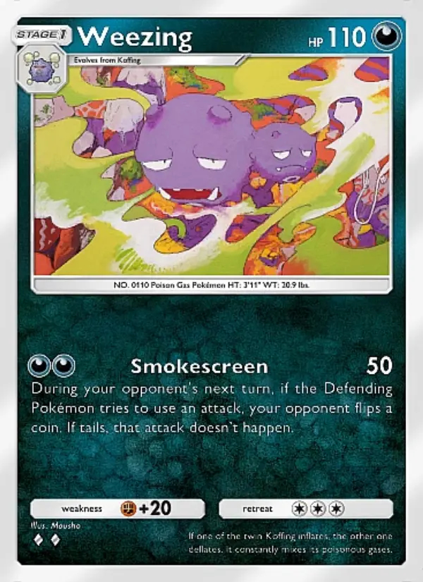 Image of the card Weezing