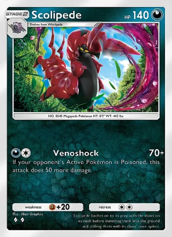 Image of the card Scolipede