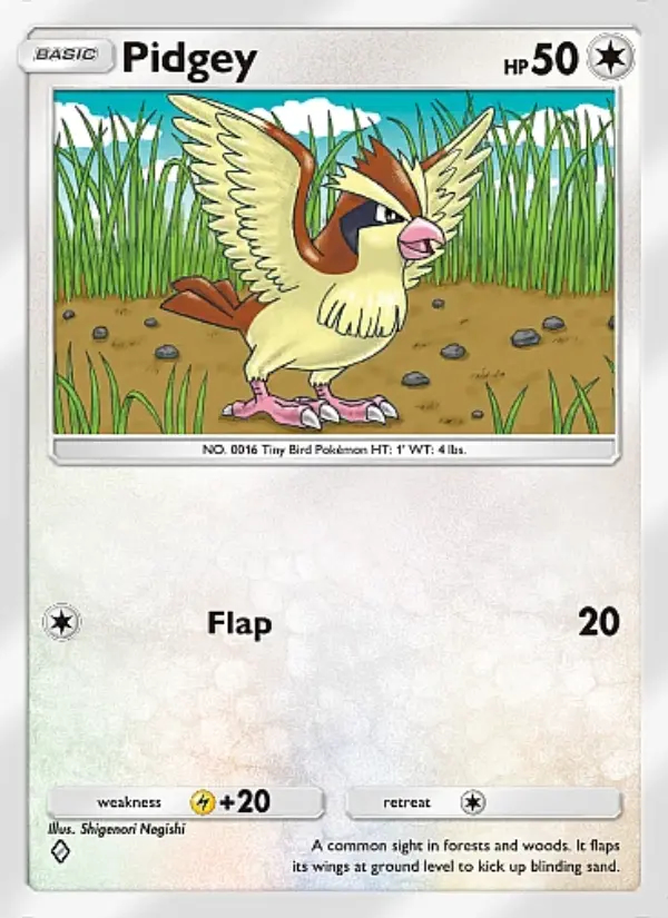 Image of the card Pidgey