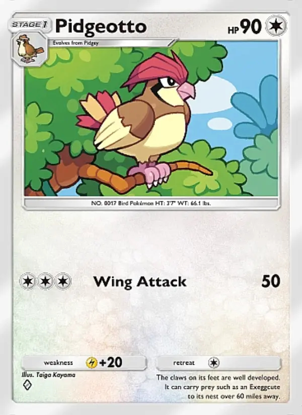 Image of the card Pidgeotto