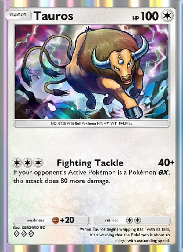 Image of the card Tauros