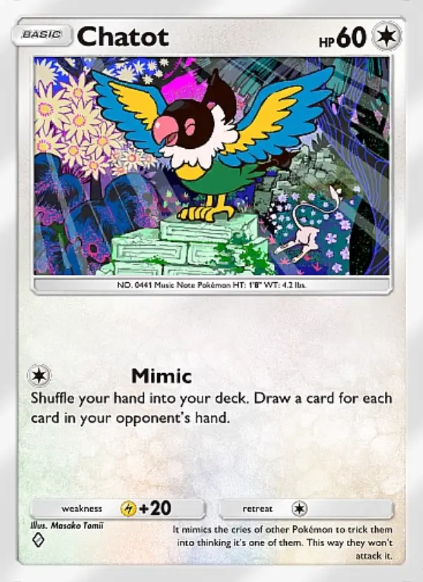 Image of the card Chatot