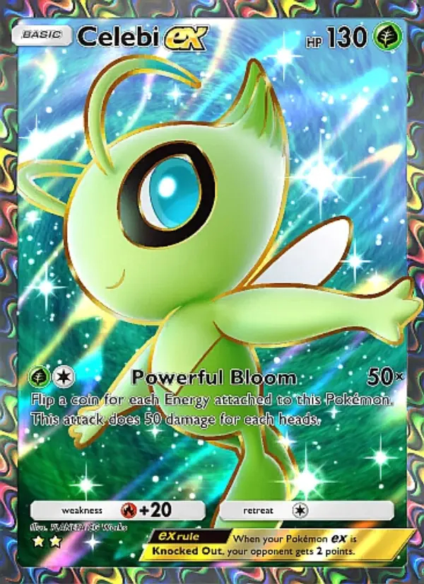 Image of the card Celebi ex