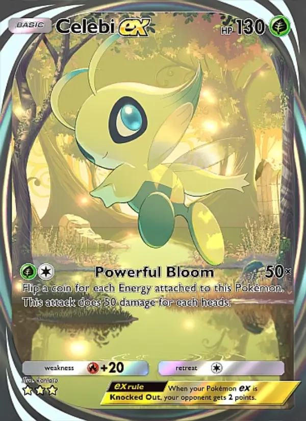 Image of the card Celebi ex