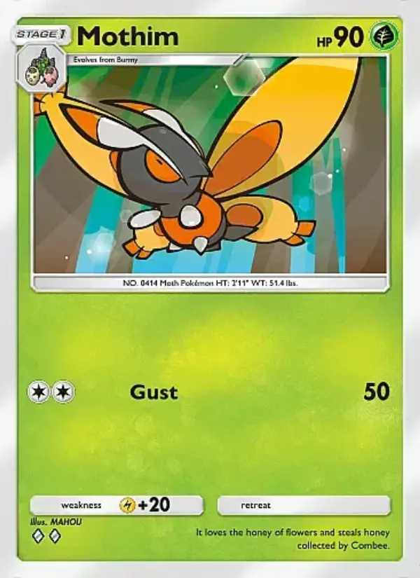 Image of the card Mothim