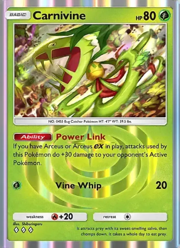 Image of the card Carnivine