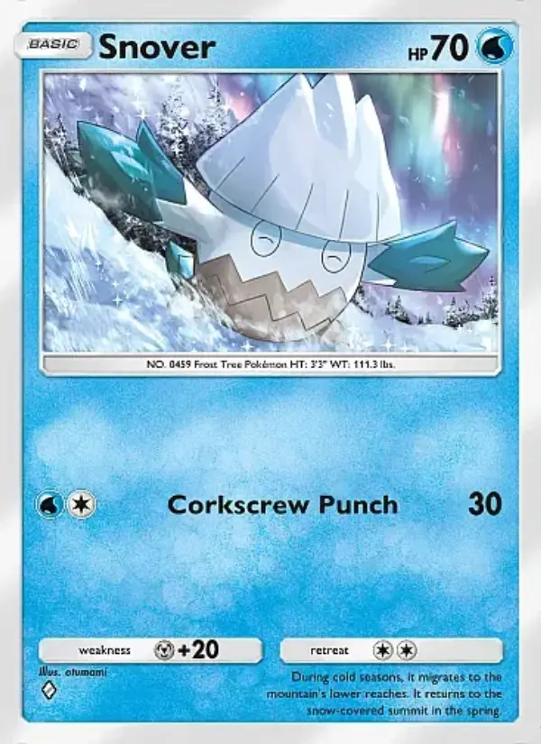 Image of the card Snover