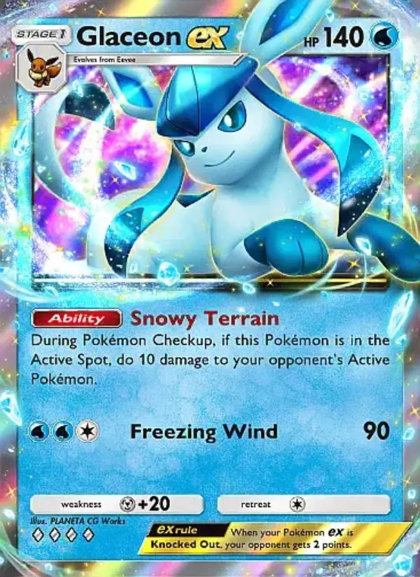 Image of the card Glaceon ex