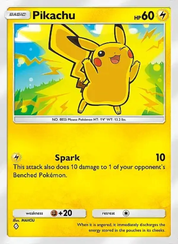 Image of the card Pikachu