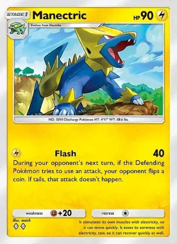 Image of the card Manectric