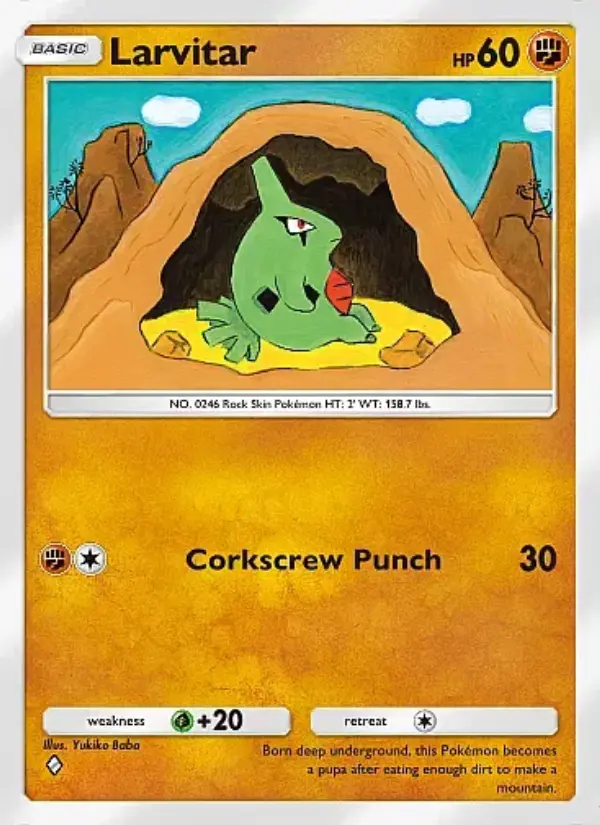 Image of the card Larvitar