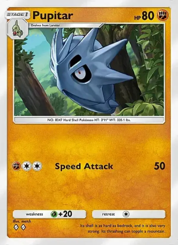 Image of the card Pupitar